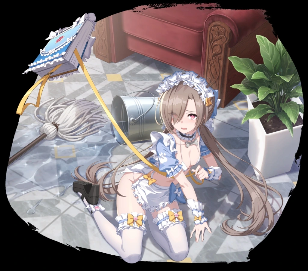 SSR Ready-Made Puppy Lydia Featured Character Splash Art