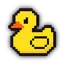 Tubo de pato de goma Quack Quack