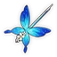 mariposa azul