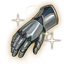 Hacha de guantes del antiguo salvador